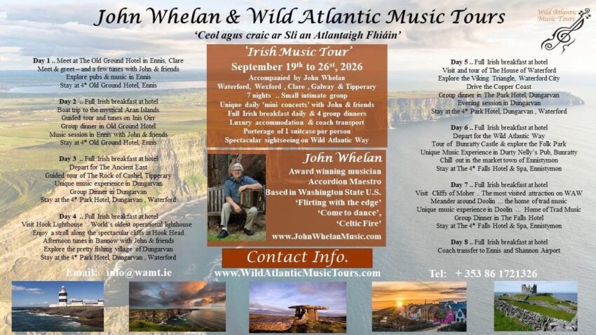 Wild Atlantic Music Tour 2026